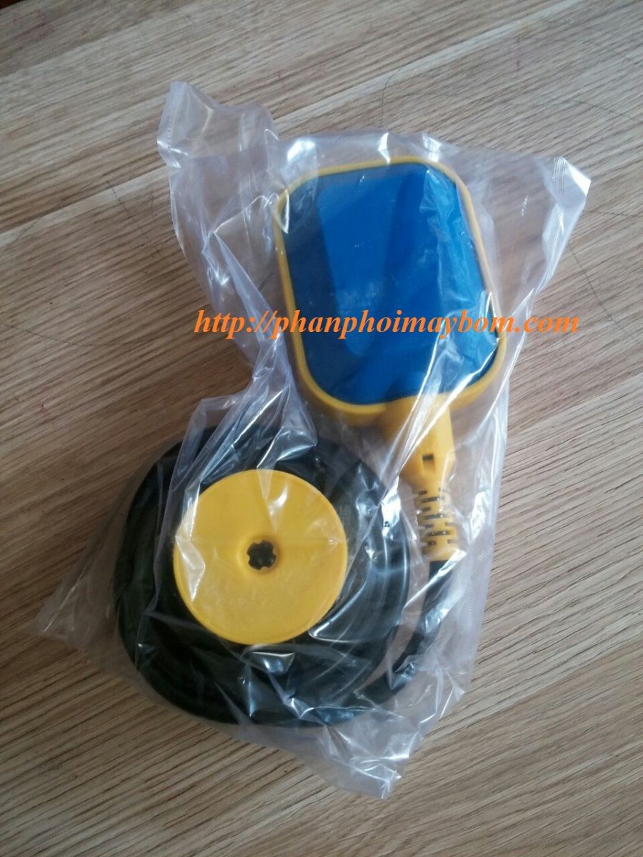 phao điện máy bơm, phao chống tràn dây 3m