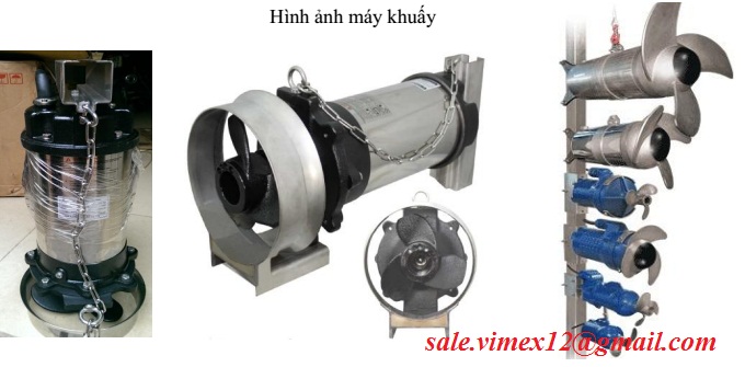 Hình ảnh máy khuấy trộn chìm Evergush