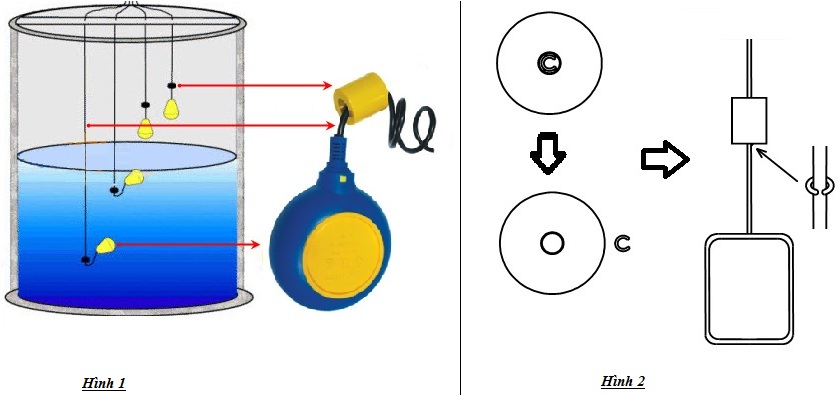 cách lắp phao điện