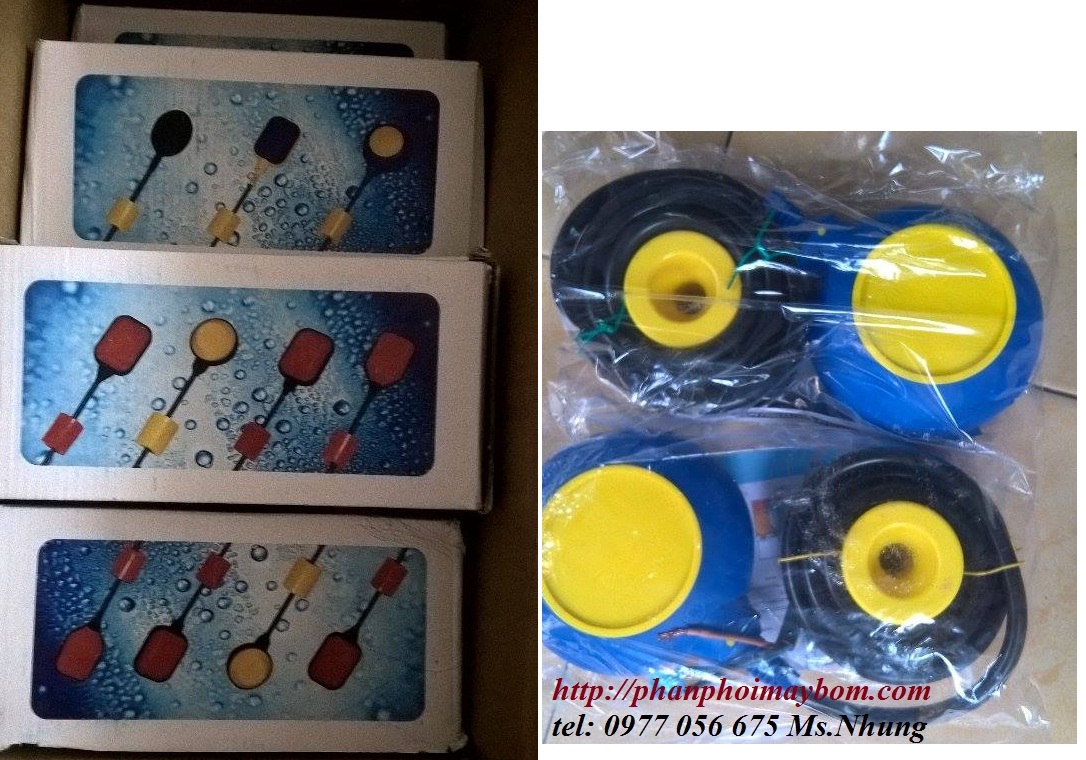 Phao mực nước, công tắc phao, phao chống tràn, phao chống cạn, phao mực nước máy bơm