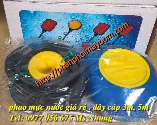 Hình ảnh phao điện, phao điện máy bơm, phao điện chống tràn, công tắc phao điện